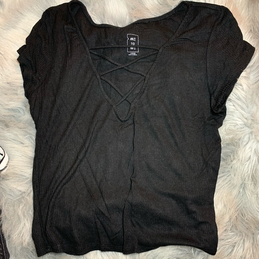 Cropped tee